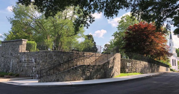 Ask for a Christian Columbarium near me and you will find Walker-Chapel-Historic-Cemetery-and-Columbarium-looking-towards-the-Chapel